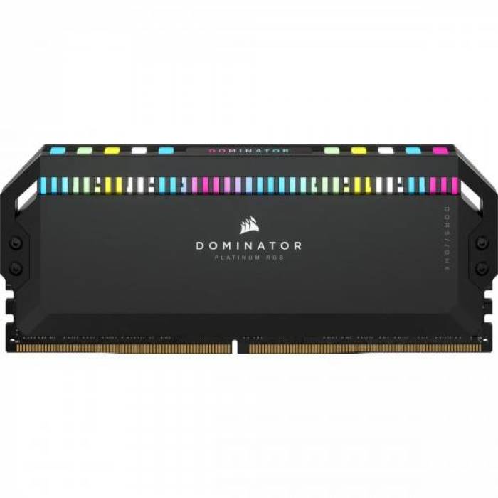 Kit memorie Corsair Dominator Platinum RGB 32GB, DDR5-5600MHz, CL36, Dual Channel
