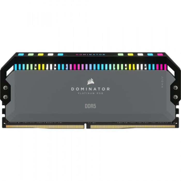 Kit Memorie Corsair Dominator Platinum RGB, 64GB, DDR5-5200MHz, CL40, Dual Channel