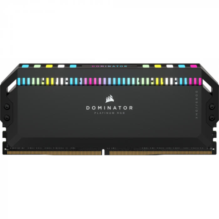 Kit memorie Corsair Dominator Platinum RGB 64GB, DDR5-6600MHz, CL32, Quad Channel