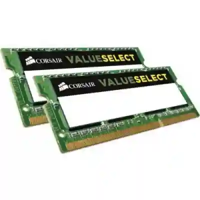 Kit Memorie Corsair Value Select 16GB, DDR3-1333MHz, CL11, Dual Channel