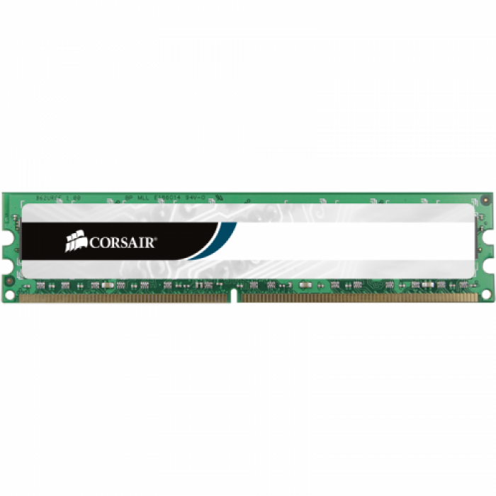 Kit Memorie Corsair Value Select 4GB DDR3-1333MHz, CL9, Dual Channel