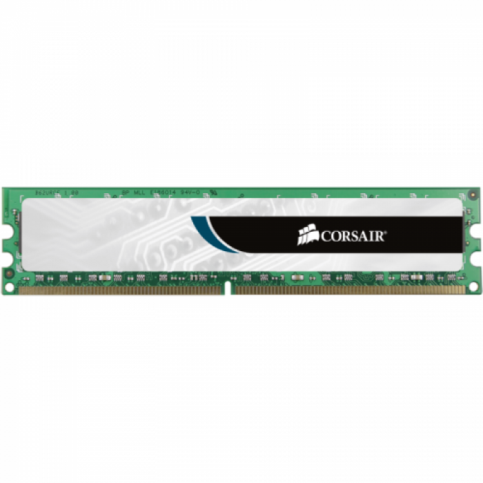 Kit Memorie Corsair Value Select 4GB DDR3-1333MHz, CL9, Dual Channel