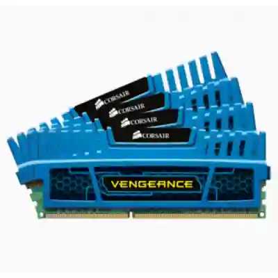 Kit Memorie Corsair Vengeance 16GB, DDR3-1600MHz, CL9, Quad Channel
