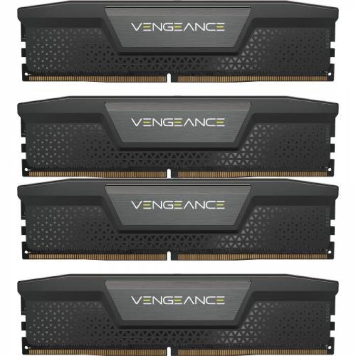 Kit Memorie Corsair Vengeance 192GB, DDR5-5200MHz, CL38, Quad Channel