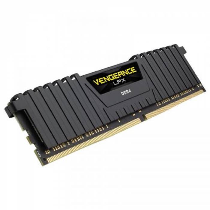 Kit Memorie Corsair Vengeance LPX Black 128GB, DDR4-3000Mhz, CL16, Quad Channel