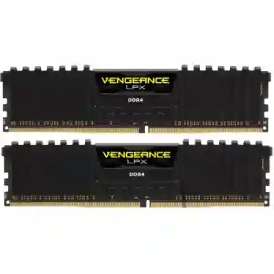 Kit Memorie Corsair Vengeance LPX Black 16GB DDR4-3200Mhz, CL16 Dual Channel