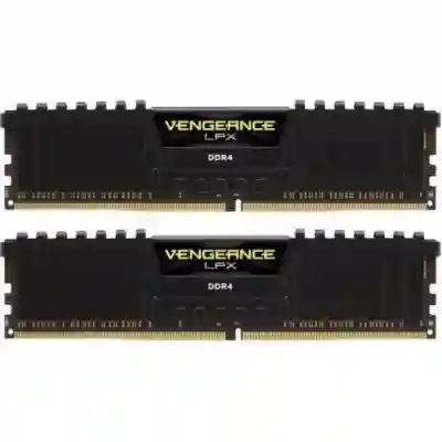 Kit Memorie Corsair Vengeance LPX Black 32GB DDR4-3000MHz, CL15