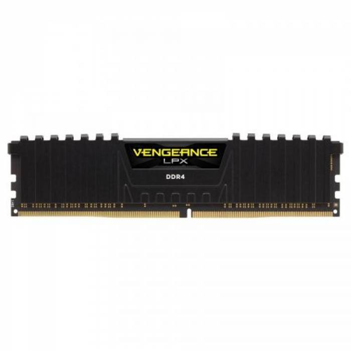 Kit Memorie Corsair Vengeance LPX Black 32GB DDR4-3200Mhz, CL16, Quad Channel