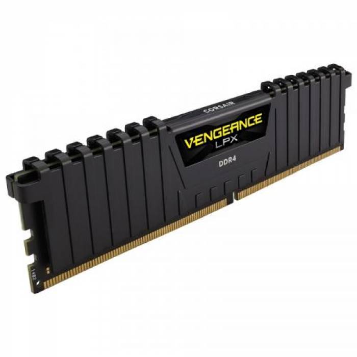 Kit Memorie Corsair Vengeance LPX Black 64GB, DDR4-3000MHz, CL16, Quad Channel