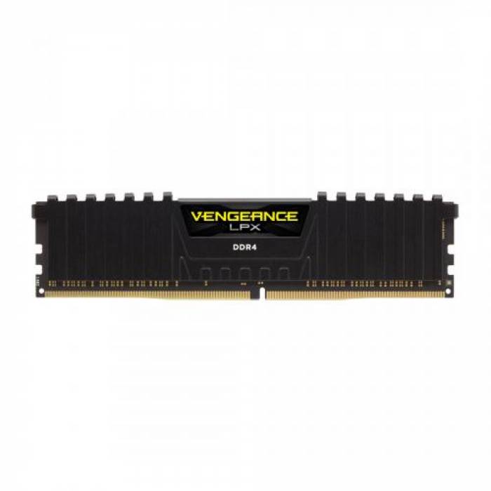 Kit Memorie Corsair Vengeance LPX Black 64GB, DDR4-3600MHz, CL18, DualChannel