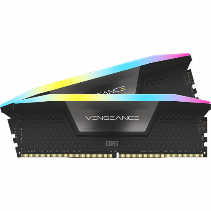 Kit Memorie Corsair Vengeance RGB 32GB, DDR5-5600MHz, CL36, Dual Channel