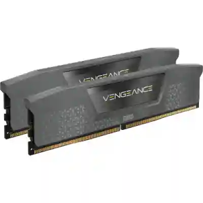 Kit Memorie Corsair Vengeance RGB, 64GB, DDR5-6000MHz, CL40, Dual Channel