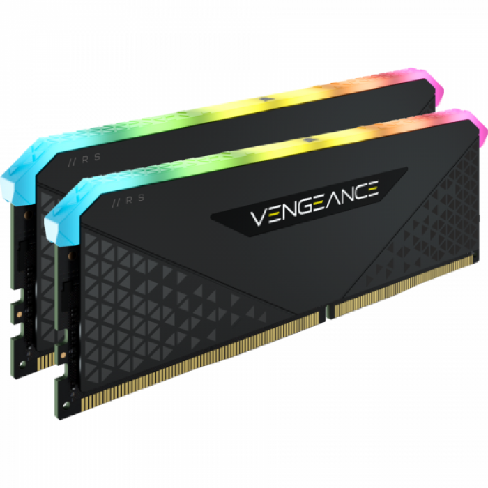 Kit Memorie Corsair Vengeance RGB RS 32GB, DDR4-3600MHz, CL18, Dual Channel