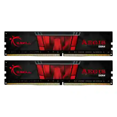 Kit Memorie G.Skill Aegis 8GB, DDR4-2400MHz, CL17, Dual Channel