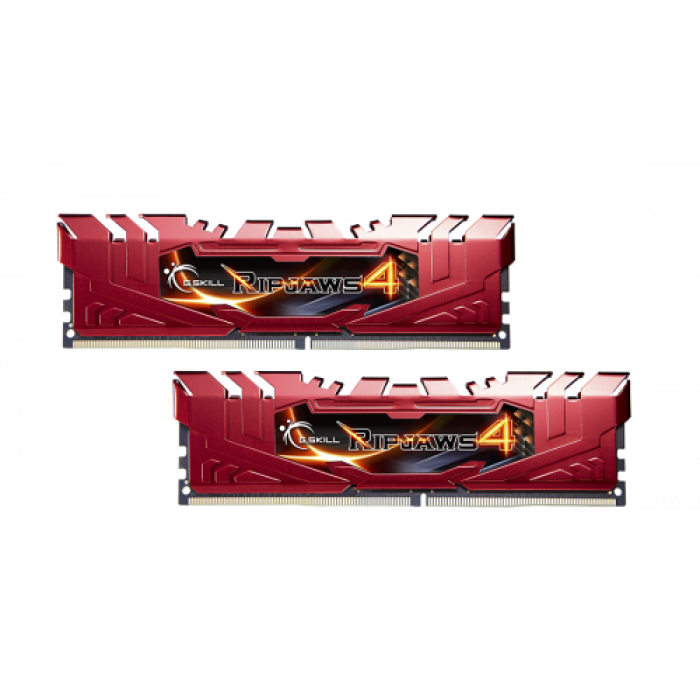 Kit Memorie G.Skill Ripjaws 4 Series 16GB, DDR4-2666MHz, CL15, Dual Channel