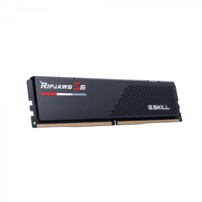 Kit Memorie G.Skill Ripjaws S5 Black 32GB, DDR5-5200MHz, CL40, Dual Channel