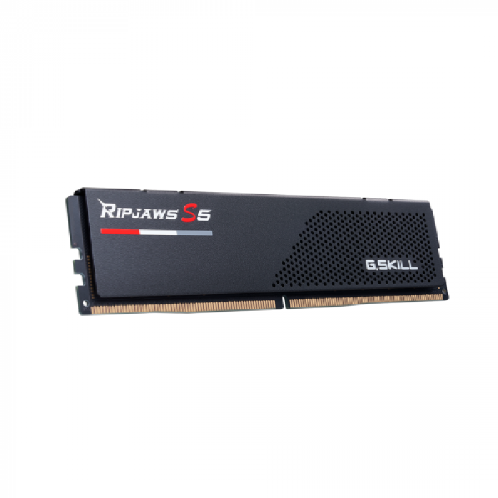 Kit Memorie G.Skill Ripjaws S5 Black 32GB, DDR5-5600MHz, CL40, Dual Channel