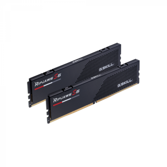 Kit Memorie G.Skill Ripjaws S5 Black 32GB, DDR5-5600MHz, CL40, Dual Channel