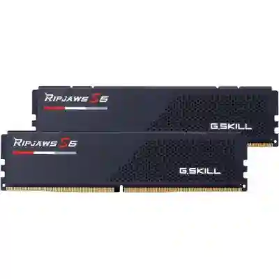 Kit Memorie G.Skill Ripjaws S5 XMP 3.0 64GB, DDR5-6000Mhz, CL30, Dual Channel