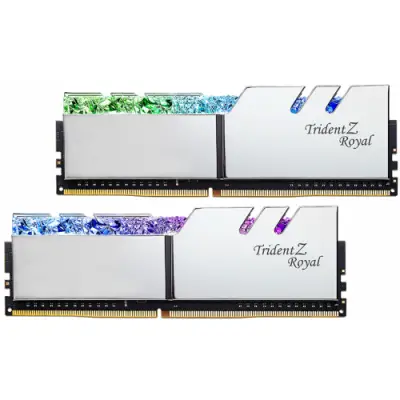 Kit memorie G.SKILL Trident Z Royal 32GB, DDR4-3600MHz, CL16, Dual Channel