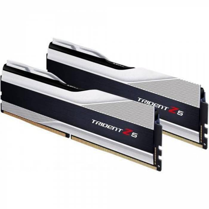Kit Memorie G.Skill Trident Z5 Neo XMP 3.0 Silver 64GB, DDR5-6000Mhz, CL32, Dual Channel