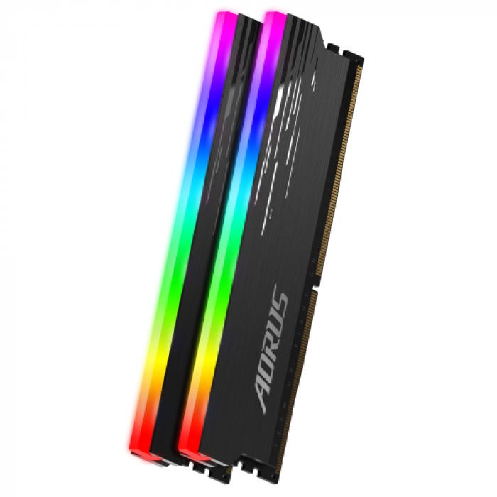 Kit Memorie Gigabyte AORUS RGB 16GB, DDR4-3733MHz, CL18, Dual Channel