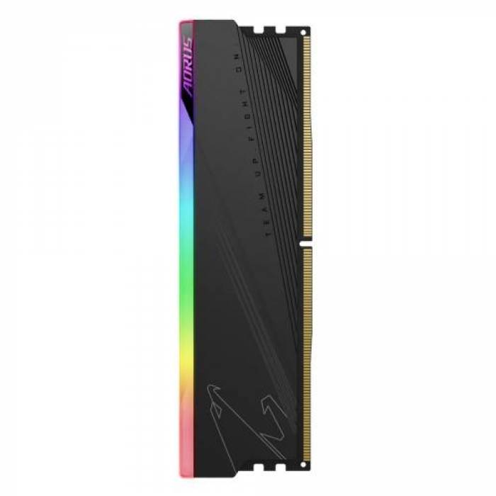 Kit Memorie Gigabyte AORUS RGB 32GB, DDR5-6000MHz, CL18, Dual Channel