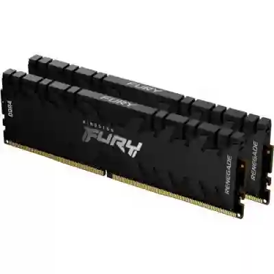 Kit Memorie Kingston Fury Renegade Black 32GB, DDR4-3600Mhz, CL16, Dual Channel