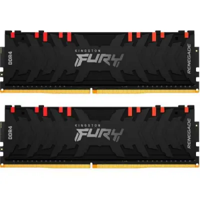 Kit Memorie Kingston FURY Renegade RGB 16GB, DDR4-3200Mhz, CL16, Dual Channel