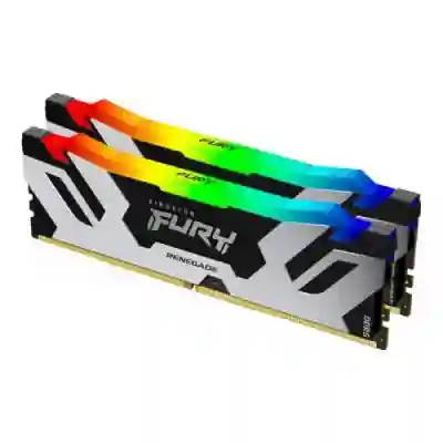 Kit Memorie Kingston Fury Renegade RGB 32GB, DDR5-6400Mhz, CL32, Dual Channel