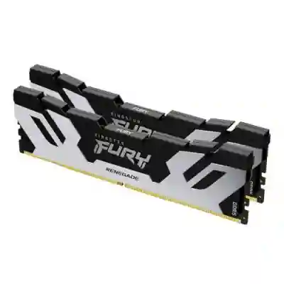 Kit Memorie Kingston Fury Renegade Silver 32GB, DDR5-6400Mhz, CL32, Dual Channel