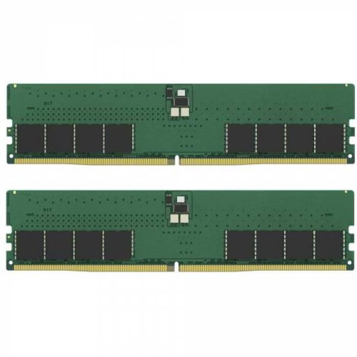 Kit Memorie Kingston ValueRAM 64GB, DDR5-4800Mhz, CL40, Dual Channel