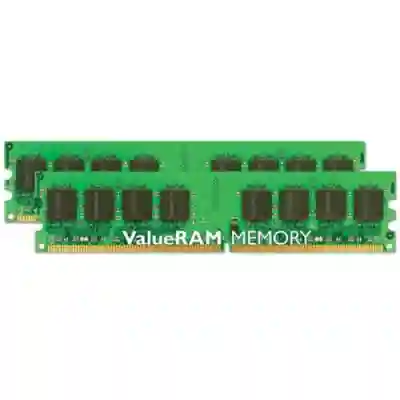 Kit Memorie Kingston ValueRam 8GB, DDR3-1333MHz, CL9, Dual Channel