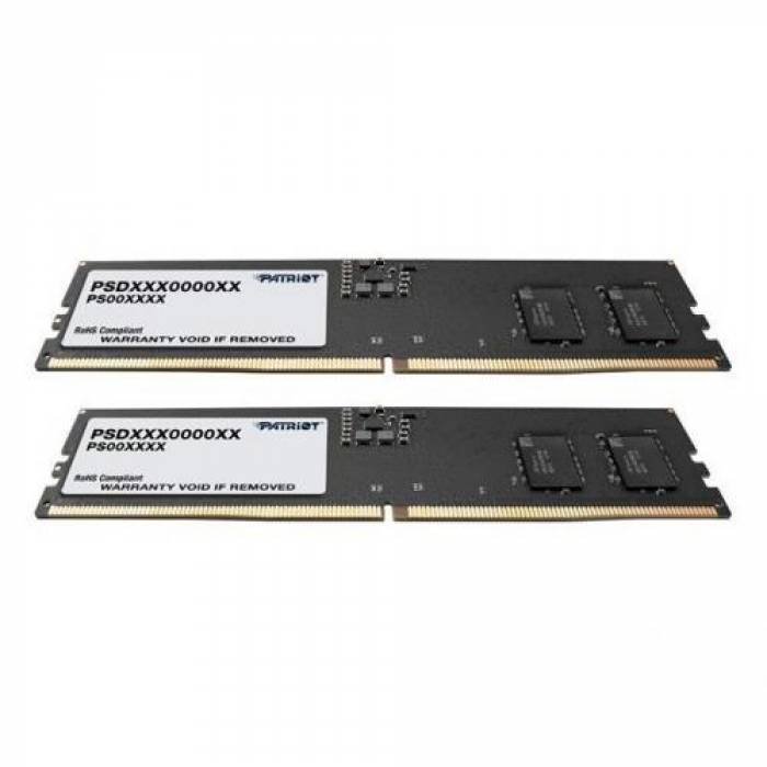 Kit Memorie Patriot Signature 16GB, DDR5-5600MHz, CL40, Dual Channel