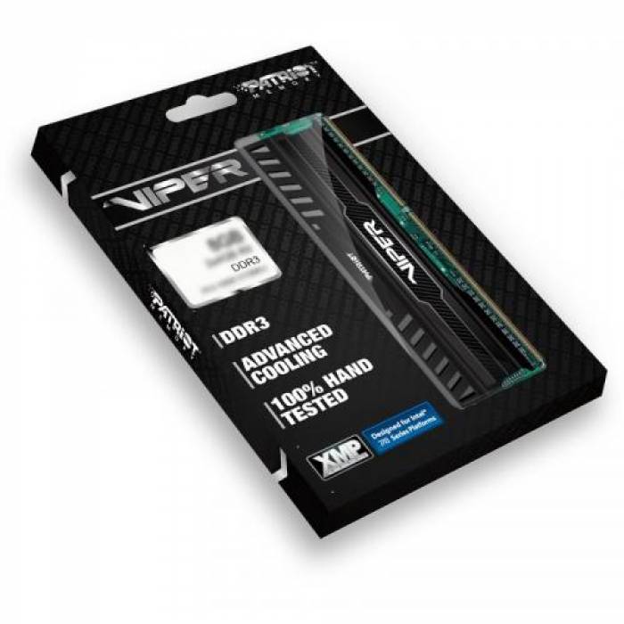 Kit Memorie Patriot ViperX 3 Black Mamba 16GB, DDR3-1600MHz, CL10, Dual Channel 
