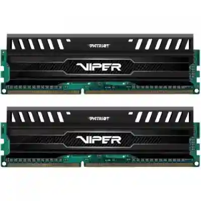 Kit Memorie Patriot ViperX 3 Black Mamba 8GB, DDR3-1600MHz, CL9, Dual Channel 