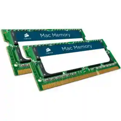 Kit Memorie SO-DIMM Corsair Mac Apple 16GB DDR3-1600Mhz, CL11 Dual Channel