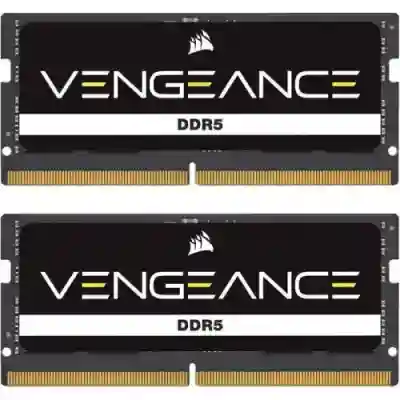 Kit Memorie SO-DIMM Corsair Vengeance 16GB, DDR5-4800MHz, CL40, Dual Channel