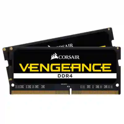 Kit Memorie SO-DIMM Corsair Vengeance, 64GB, DDR4-2666Mhz, CL18, Dual Channel
