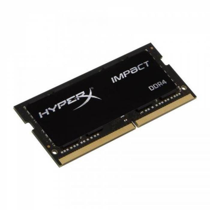Kit Memorie SO-DIMM HyperX Impact Kingston 32GB, DDR4-2666MHz, CL16, Dual Channel
