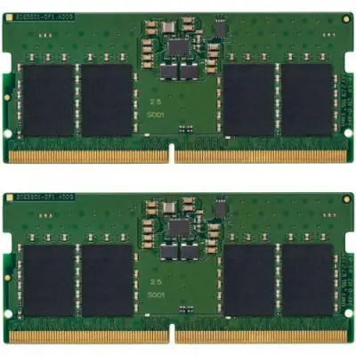 Kit Memorie SO-DIMM Kingston KCP556SD8K2-64, 64GB, DDR5-5600MHz, CL46, Dual Channel