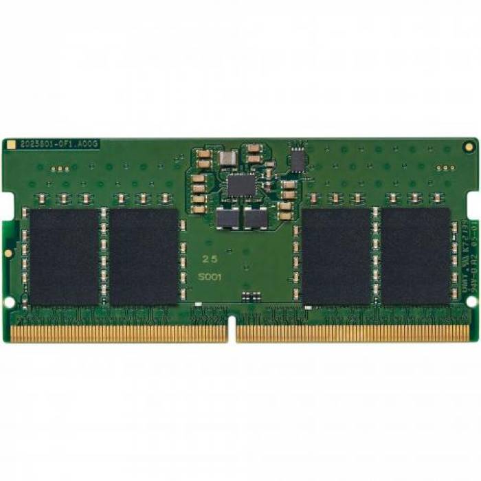 Kit Memorie SO-DIMM Kingston ValueRAM 16GB, DDR5-4800Mhz, CL40, Dual Channel