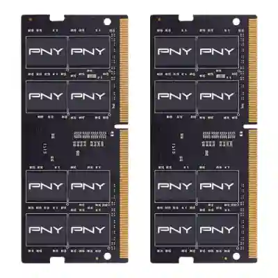 Kit Memorie SODIMM PNY Performance 16GB, DDR4-3200MHz, CL22, Dual Channel