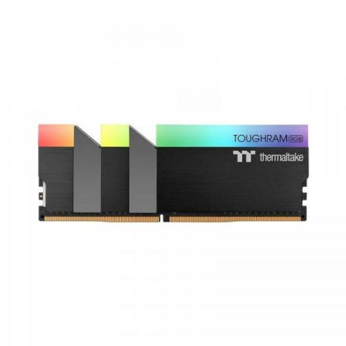 Kit Memorie Thermaltake ToughRAM RGB, 16GB, DDR4-4400MHz, CL19, Dual Channel