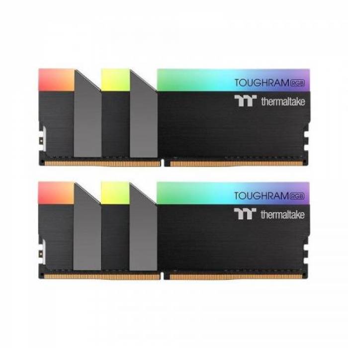 Kit memorie Thermaltake ToughRAM RGB 32GB, DDR4-3600MHz, CL18