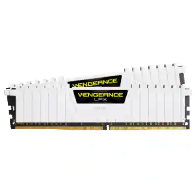 Kit memorie Vengeance LPX White 16GB, DDR4-2666MHz, CL16