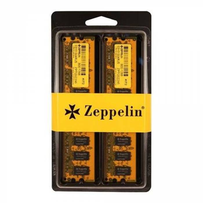 Kit Memorie Zeppelin 4GB DDR2-800Mhz, CL6