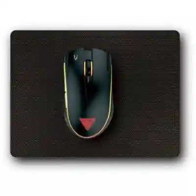 Kit Mouse Optic Gamdias Zeus E2, RGB LED, USB, Black + Mouse Pad Nyx E1, Black