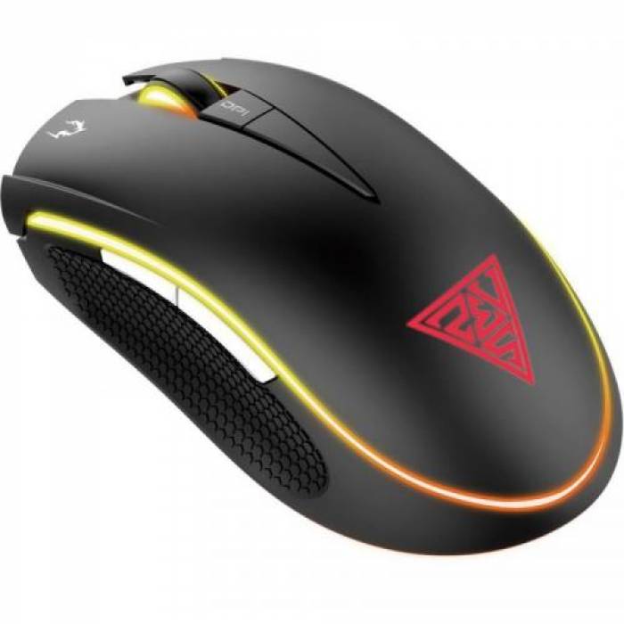 Kit Mouse Optic Gamdias Zeus E2, RGB LED, USB, Black + Mouse Pad Nyx E1, Black