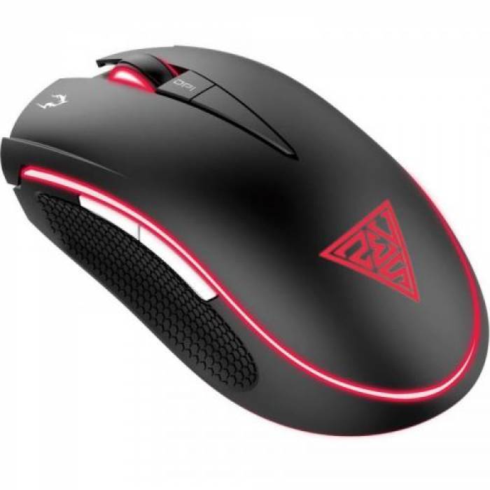 Kit Mouse Optic Gamdias Zeus E2, RGB LED, USB, Black + Mouse Pad Nyx E1, Black